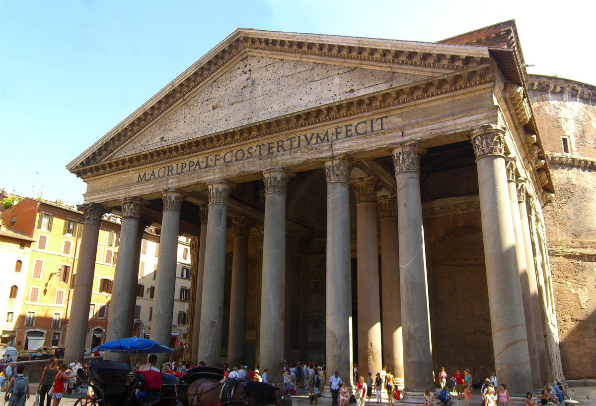pantheon-facade